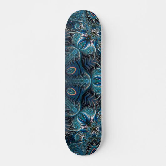 Mysterious space mandala persoonlijk skateboard (Voorkant)