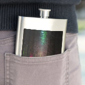 Mysterious spruce forest natuur neon magenta-teken flacon (Voorbeeld)