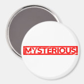 Mysterious Stamp Magneet (Voorkant / Achterkant)