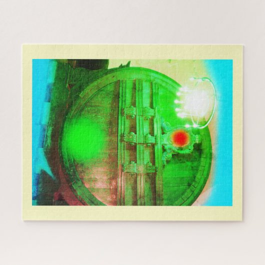 Mysterious vault entrice art legpuzzel (Horizontaal)