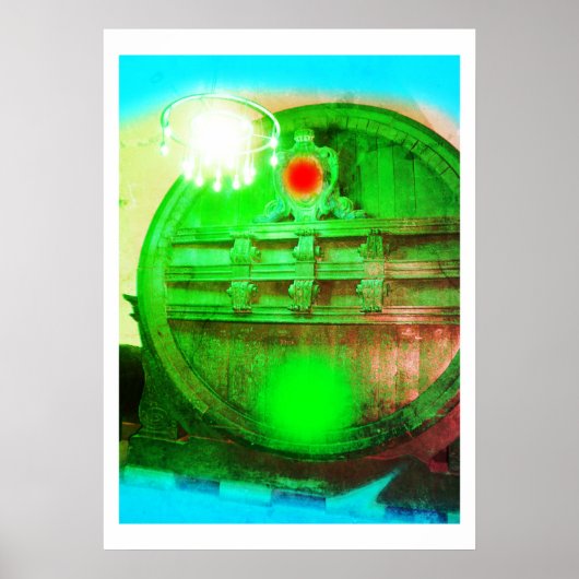 Mysterious vault entrice art poster (Voorkant)