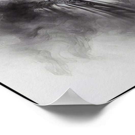 Mysterious Victorian Woman Portrait Art Poster (Hoek)