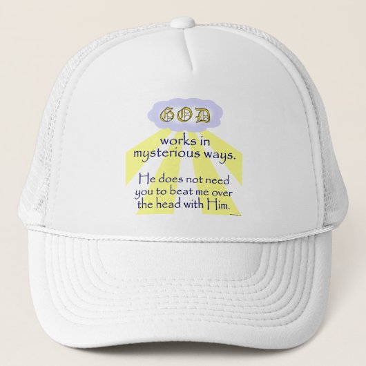Mysterious Ways Trucker Pet (Voorkant)