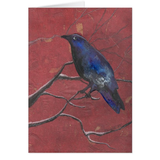 Mysterious Winter Raven (Voorkant)