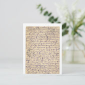 Mysterious write (Yiddish?) postkaart 1902 (Staand voorkant)