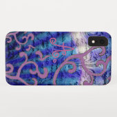 Mysterious Zee Monogram Phone iPhone Case (Achterkant (horizontaal))