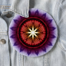 Mysteritische symbolische fractale ornament