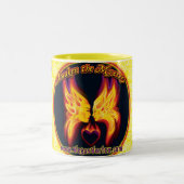 Mysterium Mok, 15 oz Tweekleurige Koffiemok (Center)