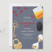 Mystery | Adventure-partij | Ontsnappingszaal Birt Kaart (Voorkant)