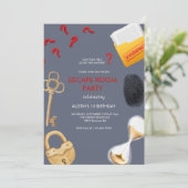 Mystery | Adventure-partij | Ontsnappingszaal Birt Kaart (Staand voorkant)