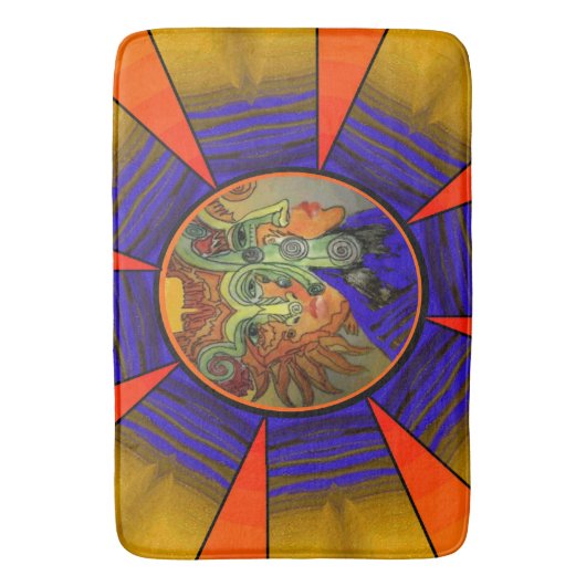 Mystery Bath Mat (Voorkant Verticaal)
