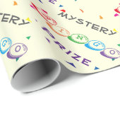 Mystery BINGO Prize met Confetti Gift Wrap Cadeaupapier (Rol Hoek)