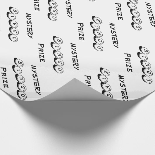 Mystery BINGO Prize Wrapping Paper Cadeaupapier (Hoek)