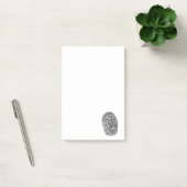 Mystery Black Fingerprint Post-it® Notes (Kantoor)