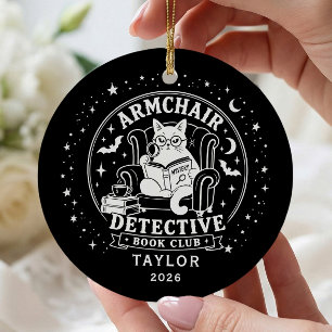 Mystery Boekenclub Persoonlijk Sieraad Keramisch Ornament