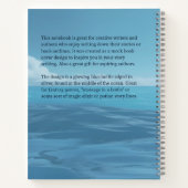 Mystery Bottle Book Hoesje Inspiratie Notitieboek (Achterkant)