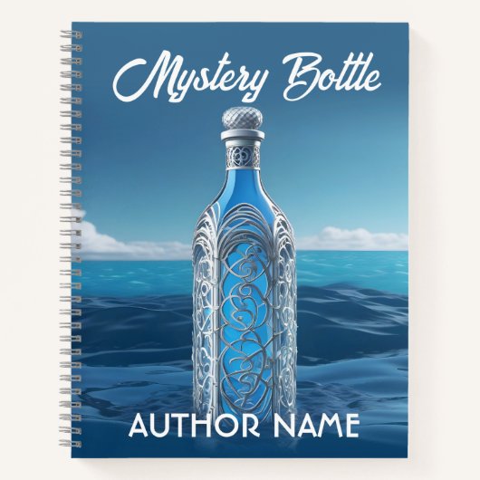Mystery Bottle Book Hoesje Inspiratie Notitieboek (Voorkant)