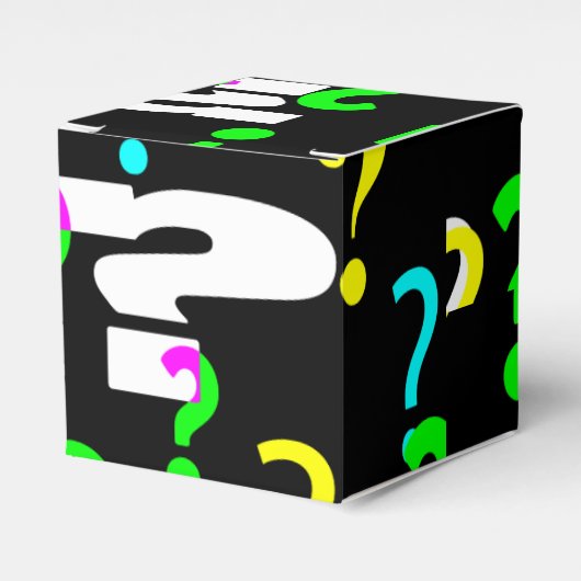 Mystery Box Bedankdoosjes (Voorkant Zijde)