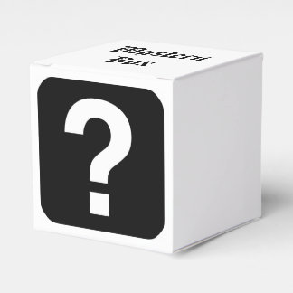 Mystery Box Bedankdoosjes