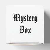 Mystery Box Bedankdoosjes (Bovenkant)