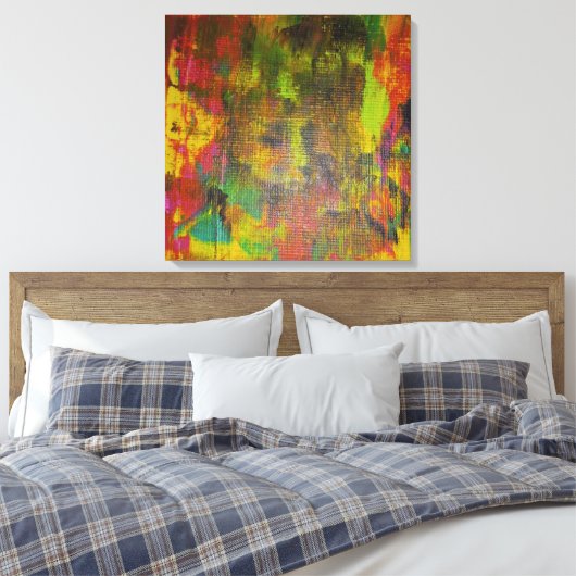 Mystery Canvas Print (Insitu (Slaapkamer))