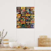 Mystery Comic Hoesjes  komiek Poster (Keuken)