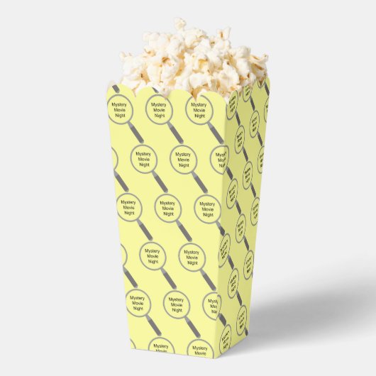 Mystery Crime Solving Evidence Board Popcorn Bedankdoosjes (Popped)