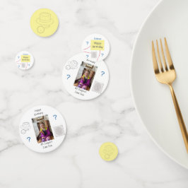 Mystery Crime Solving Evidence Board Verjaardag Confetti