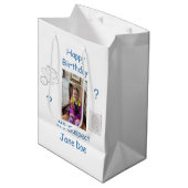 Mystery Crime Solving Evidence Board Verjaardag Medium Cadeauzakje (Voorkant Gekanteld)