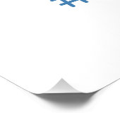 Mystery Crime Solving Evidence Board Verjaardag Perfect Poster (Hoek)