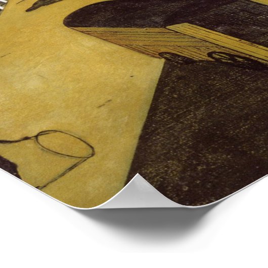 Mystery en Melancholy door Giorgio de Chirico Poster (Hoek)