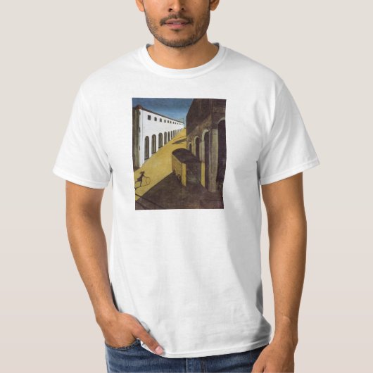Mystery en Melancholy door Giorgio de Chirico T-shirt (Voorkant)