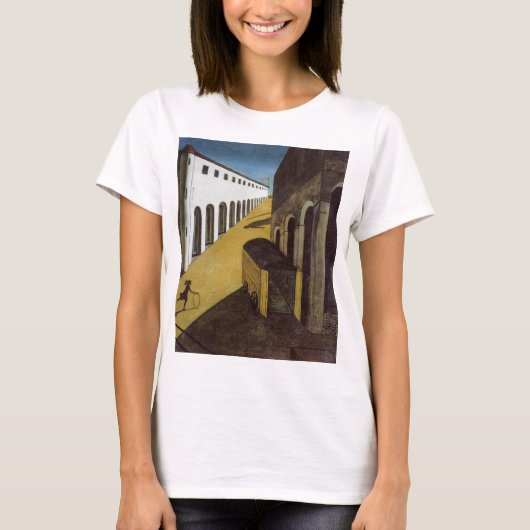Mystery en Melancholy door Giorgio de Chirico T-shirt (Voorkant)