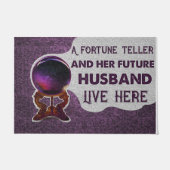 Mystery Fortune Teller Gepersonaliseerd Doormat Deurmat (Voorkant)