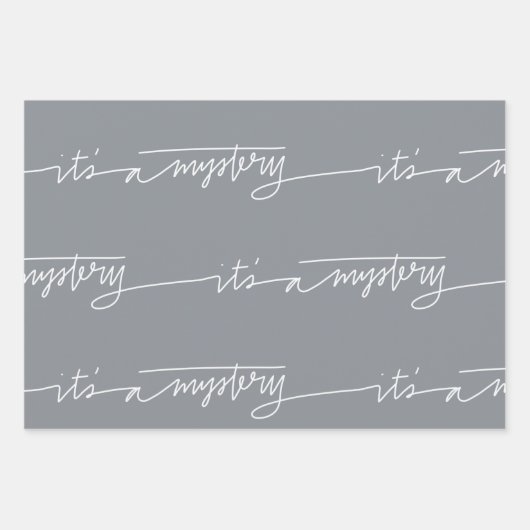 Mystery gift inpakpapier vel (Voorkant 3)