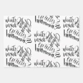 Mystery gift inpakpapier vel (Voorkant)