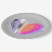 Mystery Heart Papieren Bordje (Gekanteld)