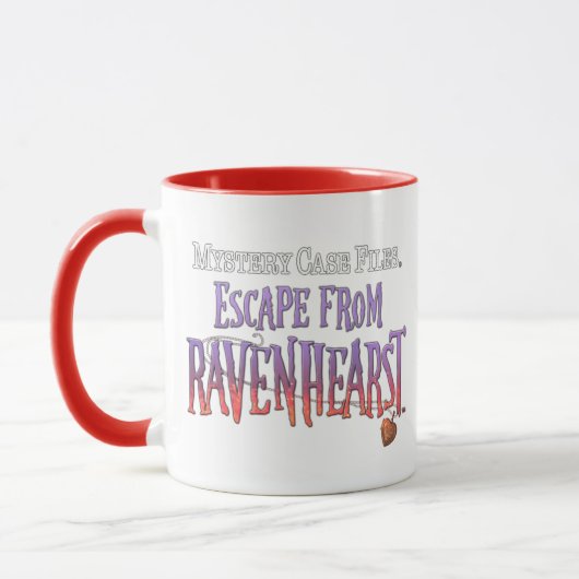 Mystery Hoesje Files: Escape van Ravenhearst Mok (Links)