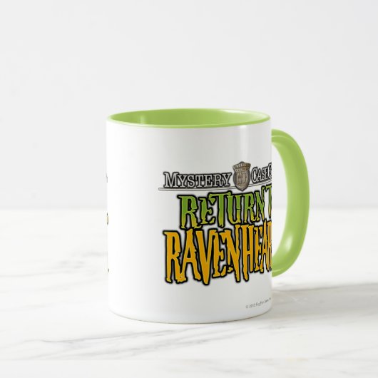 Mystery Hoesje Files: Terug naar Ravenhearst Mok (Voorkant rechts)