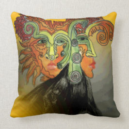 Mystery Hour Town Pillow Kussen