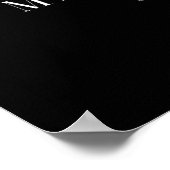 Mystery in Motion - Esthetische kat Poster (Hoek)