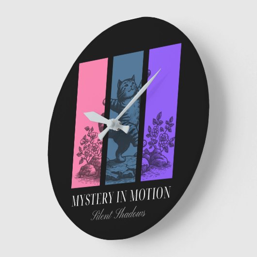 "Mystery in Motion" wandklok (Hoek)