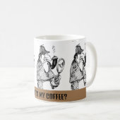 Mystery Investigation Coffee Mok (Voorkant rechts)