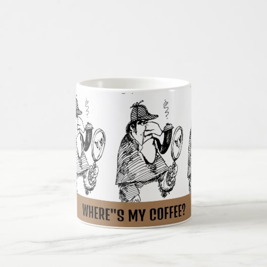 Mystery Investigation Coffee Mok (Center)