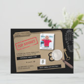 Mystery Kids Secret Agent Spy Detective Birthday Kaart (Staand voorkant)