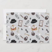 Mystery Kids Secret Agent Spy Detective Birthday Kaart (Achterkant)