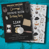 Mystery Kids Secret Agent Spy Detective Birthday Kaart