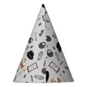 Mystery Kids Secret Agent Spy Detective Theme Feesthoedjes (Achterkant)