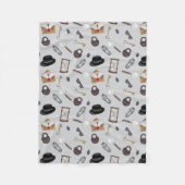 Mystery Kids Secret Agent Spy Detective Theme Fleece Deken (Voorkant)