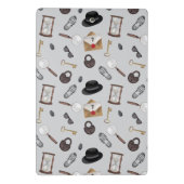 Mystery Kids Secret Agent Spy Detective Theme Mini Klembord (Achterkant)